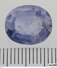 Foto von Korund (Saphir) (NHMW-MIN-Ay598)